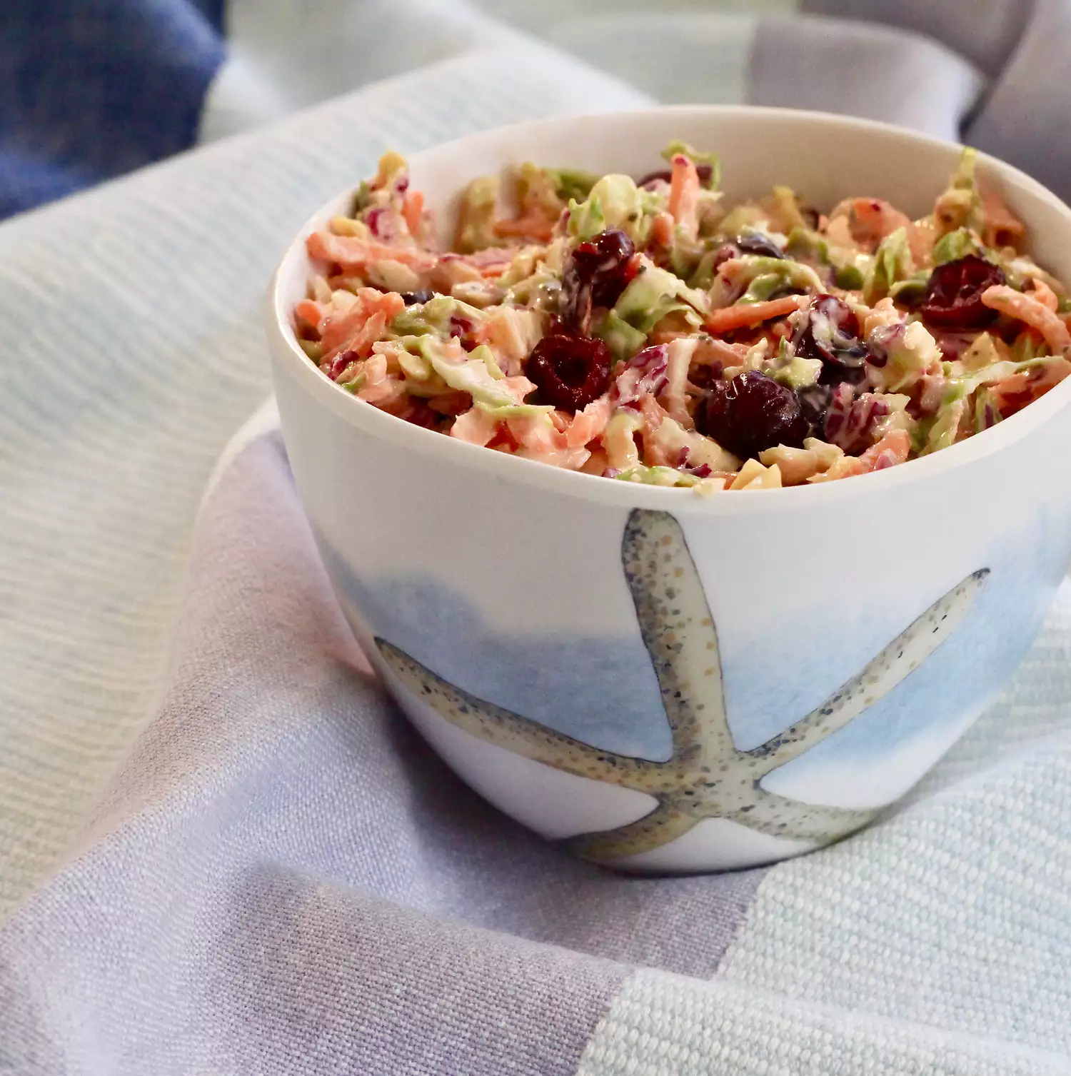 Brussels Sprout Slaw with Cranberries meal picture